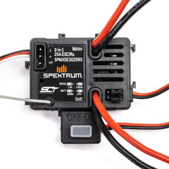 Spektum SLT 25A 2-in-1 ESC / Receiver Combo, IC2: 1/16 & 1/18 Horizon Hobby