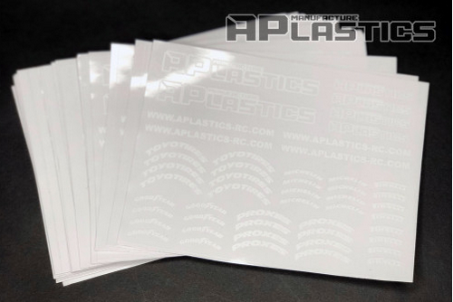 APlastics Sticker Sheet (Toyo, GoodYear, Michelin, Pirelli) (STC6) APlastics