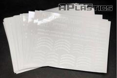 APlastics Sticker Sheet (Toyo, GoodYear, Michelin, Pirelli) (STC6) APlastics