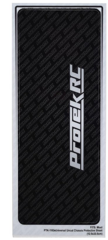 ProTek RC Universal Chassis Protective Sheet  (12.5x33.5cm) (PTK-1102) Amain Hobbies