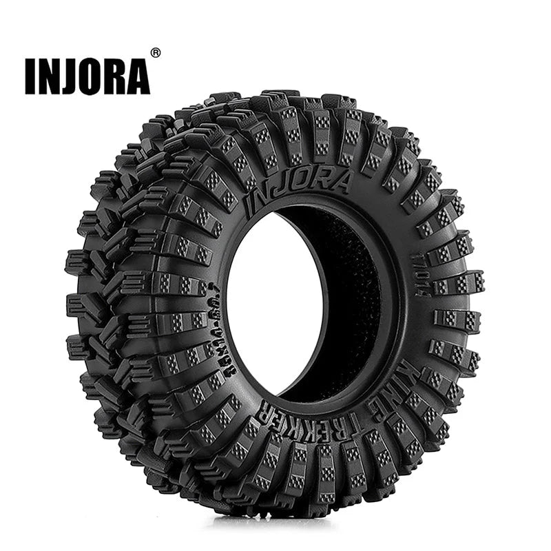 INJORA 0.7" 35*14mm King Trekker Tires for 1/30 SCX30 (T7014) (4) INJORA