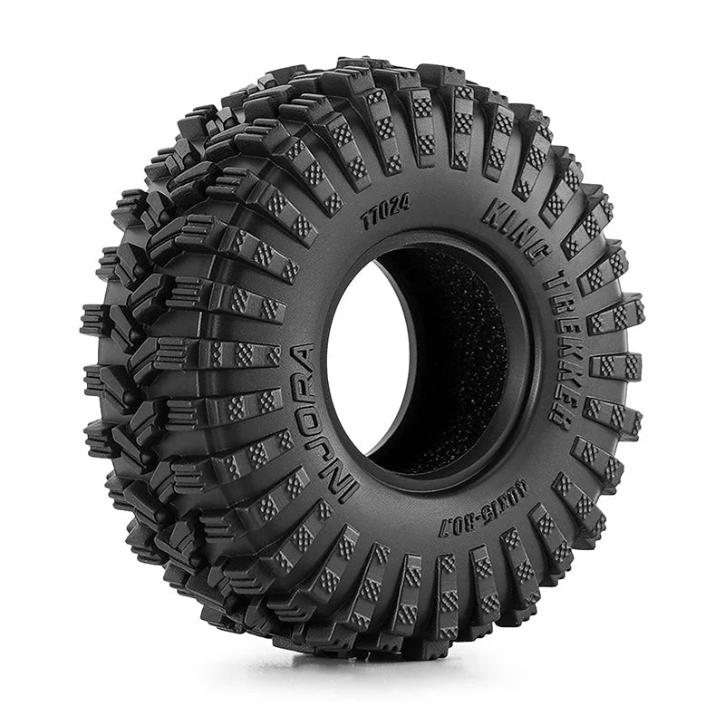 INJORA 0.7" 40*15mm King Trekker Tires for 1/30 SCX30 (T7024) INJORA