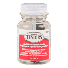 TESTORS Liquid Plastic Cement, 1oz. (TES3502XT) Horizon Hobby