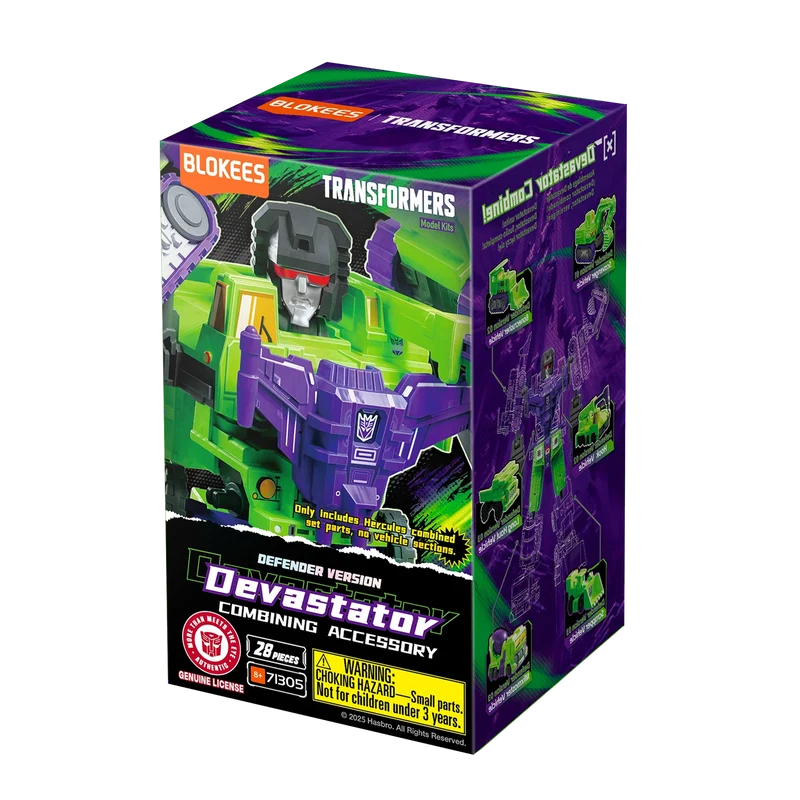 Transformers Defender Version Devastator Kits Combining Accessory Blokees