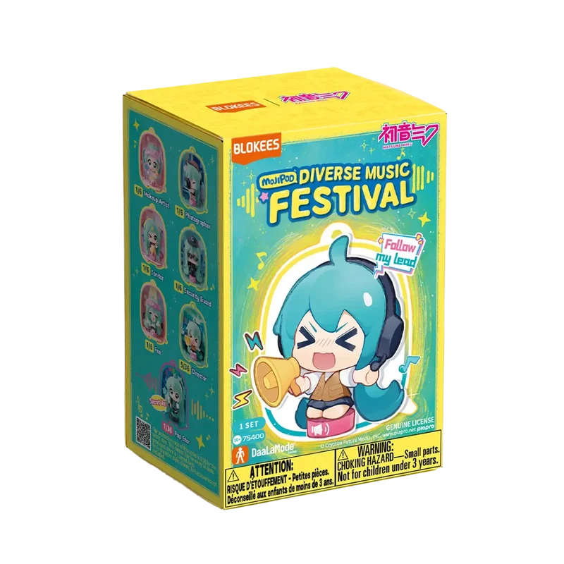 Blokees DaaLaMode Series - MOJIPOD Hatsune Miku Diverse Music Festival Blokees