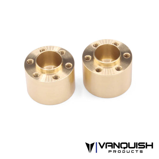 Vanquish Products Brass SLW 600 Wheel Hub (2) (0.600" Width) (VPS01304) Amain Hobbies