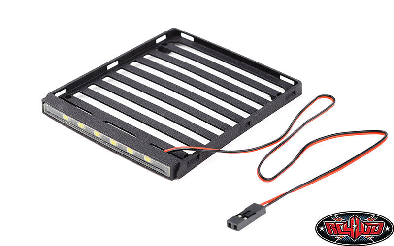 RC4WD Flat Roof Rack w/ LED for Axial SCX24 JT Gladiator RC4WD