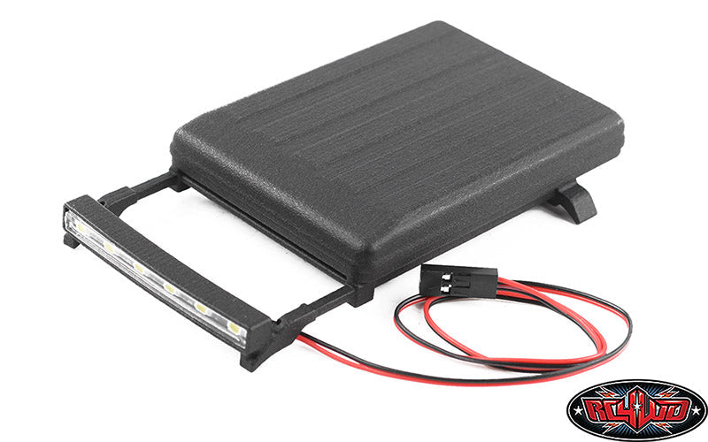 Roof Rack and Cargo Carrier w/LED for Axial SCX24 2021 Ford Bronco RC4WD