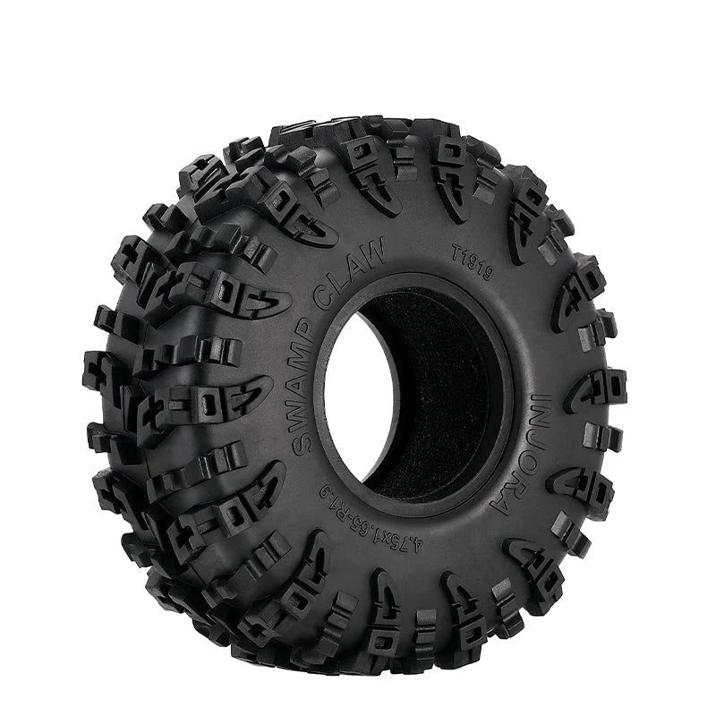 INJORA Swamp Claw M/T 1.9" S5 Crawler Tires (4.75" OD) (T1919) (4) INJORA
