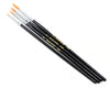 Atlas Brush Taklon Detail Acrylic Round Brush Set (4) (ABS155-4PS)