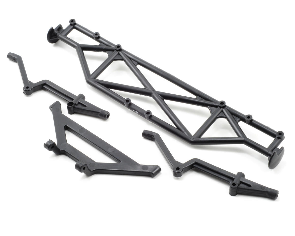 Team Associated Rear Bumper & Brace SC10 (ASC9817) Amain Hobbies