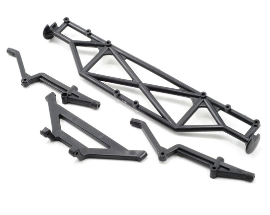 Team Associated Rear Bumper & Brace SC10 (ASC9817) Amain Hobbies