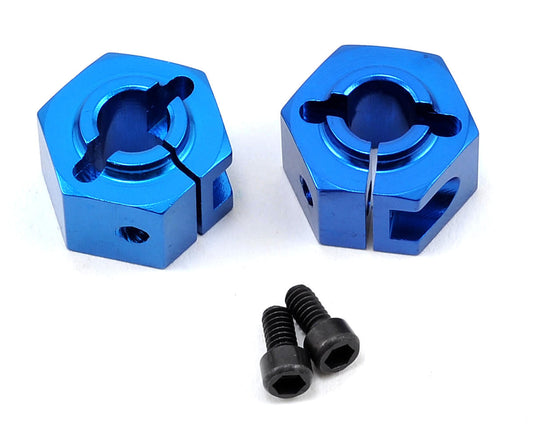 Team Associated Aluminum Clamping Wheel Hex 12mm Rear SC10 (2) (ASC9890) Friendly Hobbies