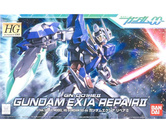 Bandai: HG00 1/144 #44 Gundam Exia Repair II "Gundam 00" Model Kit 1/144 High Grade Action Figure Model Kit (BAS2070725)