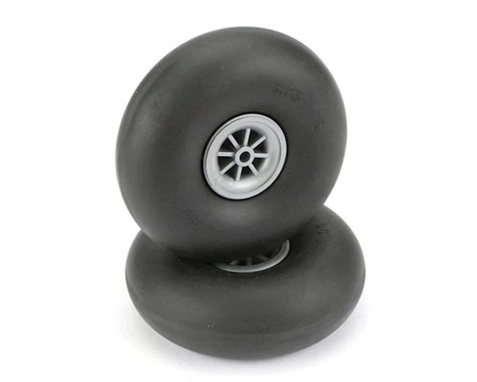 DuBro 3-1/4" Smooth Wheels Friendly Hobbies