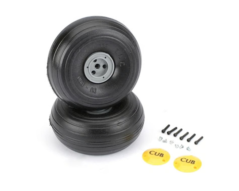 DuBro J3 Cub Wheels,3-3/8" Lite Amain Hobbies