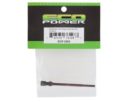 EcoPower 1/4" Power Tool Hex Tip (2.5mm) (ECP-3053)