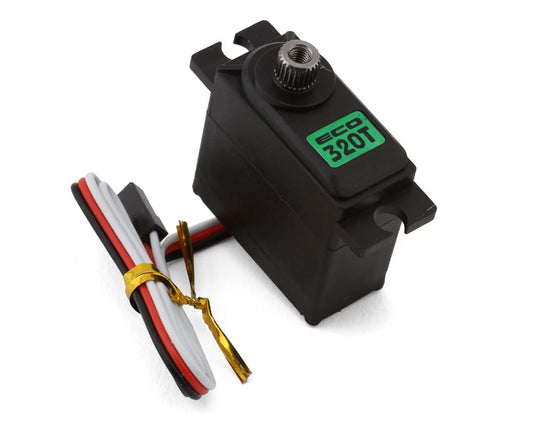 EcoPower: WP320T Digital Waterproof Metal Gear Mini Servo (High Torque) w/Aluminum Clamping Horn for 1/16 Traxxas™ Vehicles (ECP-320T)