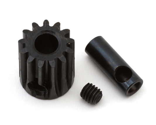 EcoPower Steel 32P Pinion Gear (Mod .8) (5mm Bore) (13T) w/3.17mm Reducer Sleeve Amain Hobbies