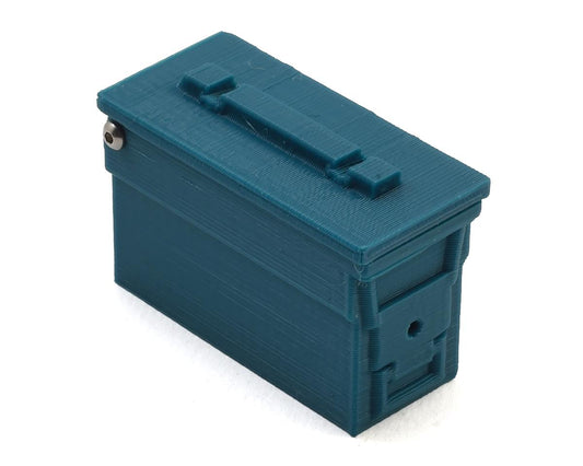 Exclusive RC Military Ammo Box w/Opening Lid (Green) (ERC10-9005-FGR)