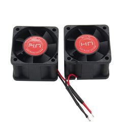 Hot Racing Twin 40mm Motor Cooling Fan Kit, 3S: ARRMA 8S BLX Trucks (HRAAFE404TTF) Horizon Hobby