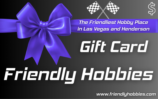 Friendly Hobbies Gift Card Friendly Hobbies