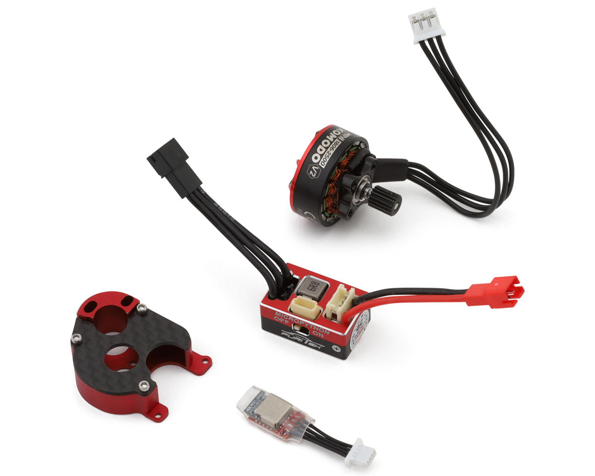 Furitek MicroSilk 2025 Brushless Power System Combo for Axial® SCX24® Amain Hobbies