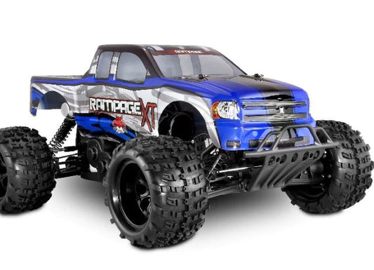 Redcat Rampage XT Offroad Monster Truck - 1:5 Gas Powered RC Truck (RAMPAGE-XT-BLUE)