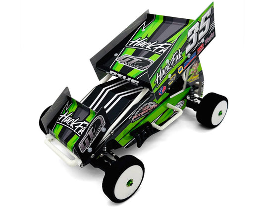 HackFab Losi Mini-B Bolt-On Sprint Car Lexan Body Kit (Clear) (HFB02045) Amain Hobbies