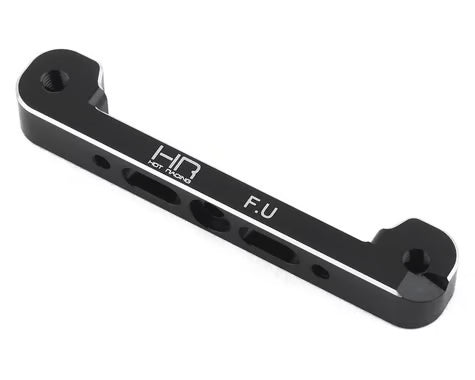 Hot Racing Arrma 1/8 Aluminum Front Upper Suspension Arm Mount (Black) Amain Hobbies