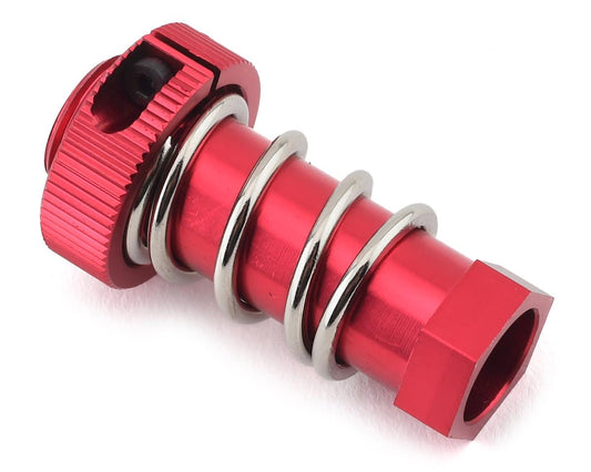 Hot Racing Arrma 1/8 Servo Saver Tube w/Clamping Nut Set (Red) (HRAAON48A02)