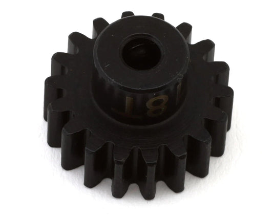 Hot Racing Steel 32P Pinion Gear (Short) (3.17mm Bore) (18T) Amain Hobbies