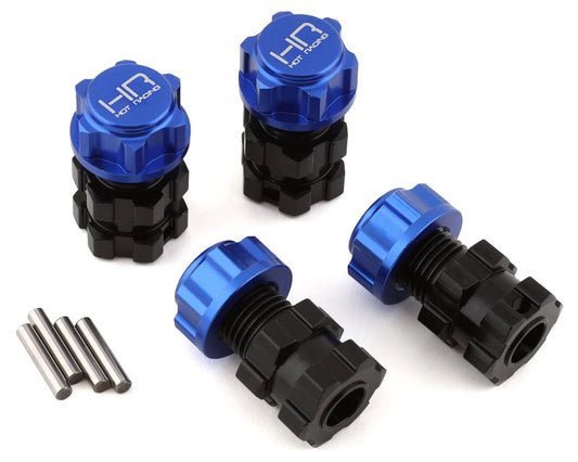 Hot Racing Aluminum +10mm Splined 17mm Hex for Traxxas E-Revo 2.0 (4) Amain Hobbies