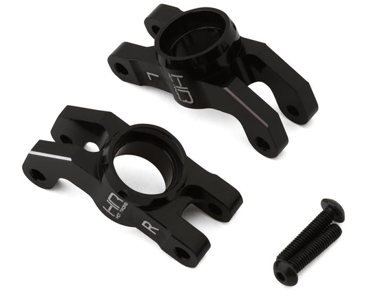 Hot Racing Arrma Grom Aluminum Rear Hub Carrier Set (Black) (2) Amain Hobbies