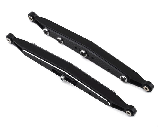Hot Racing Losi Baja Rey/Rock Rey Aluminum/Carbon Fiber Rear Lower Links (HRALRR56L01) Amain Hobbies