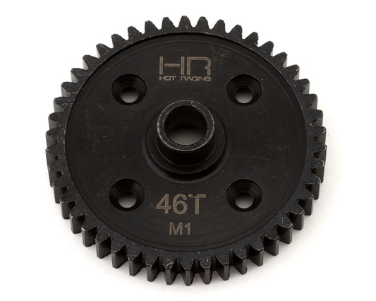 Hot Racing Traxxas Sledge 1 Mod Steel Spur Gear (46T) (HRASSLG46M1)