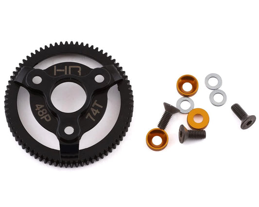 Hot Racing Traxxas 48P Hardened Steel Spur Gear (74T) (HRASTE874)