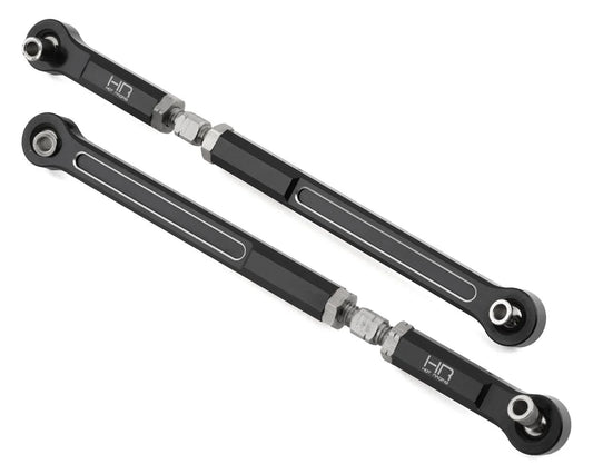 Hot Racing: Adjustable Steering Links for Traxxas X-Maxx (Black) (2) (XMX49A01)