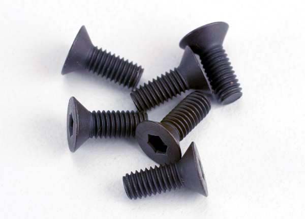 Traxxas Countersunk Machine Screws 3x8 mm (6) TRAXXAS
