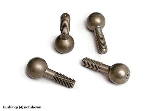 Traxxas  Aluminum Pivot Balls with Cap Bushings (4) TRAXXAS