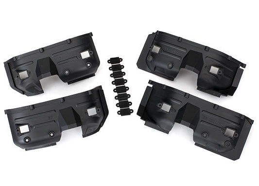 Traxxas TRX-4 Front & Rear Inner Fenders with Rock Light Covers TRAXXAS