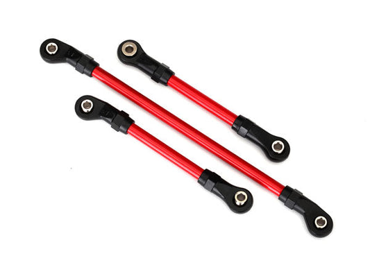 Traxxas Red Powder-Coated Steel Steering Link Set TRAXXAS