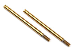 Traxxas TiN-Coated Steel 3x47 mm GTS Shock Shafts (2) TRAXXAS