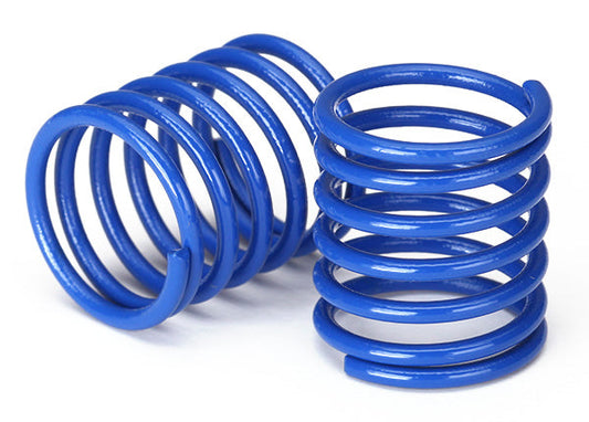 Short Blue Ultra Shock Springs(2) (3.7-Rate)(TRA8362X) TRAXXAS