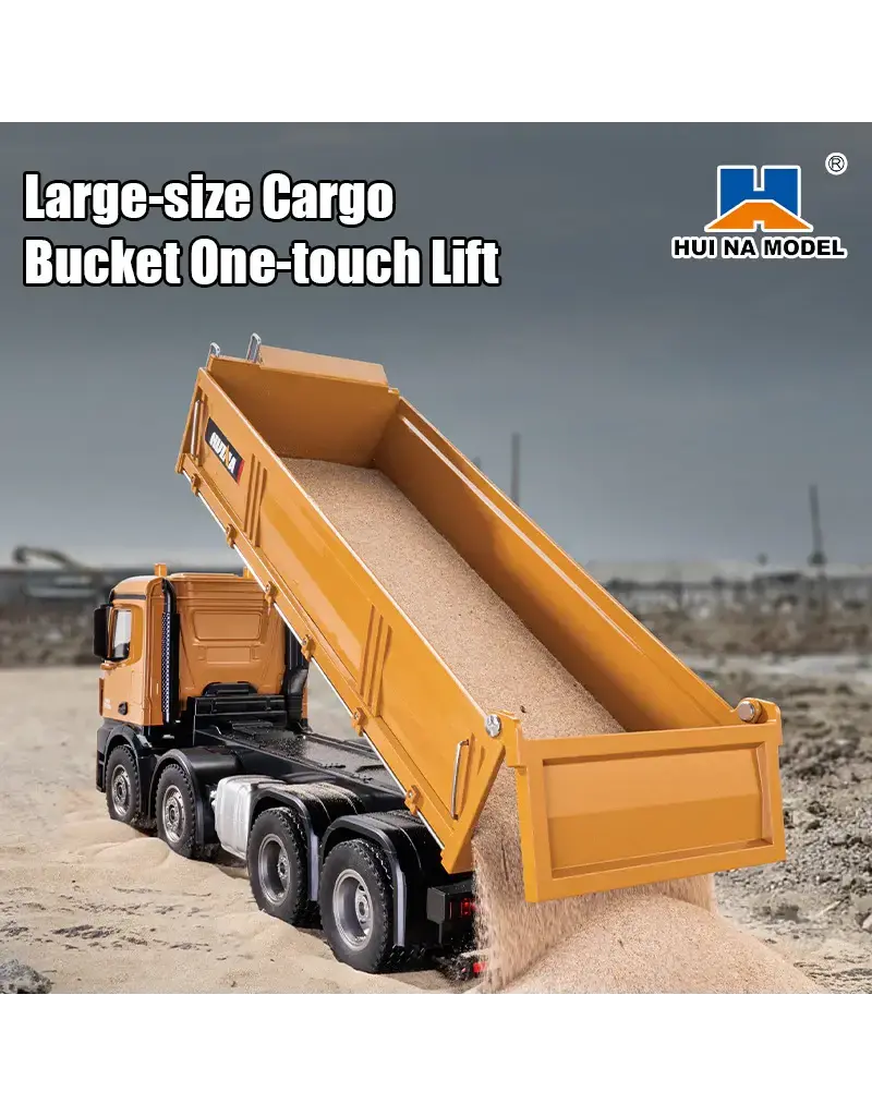 HUINA 8X8 RC DUMP TRUCK RC PRO