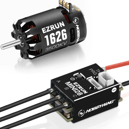 HobbyWing EZRUN Mini28 ESC and 1626 SD 3500KV Motor Combo HRP