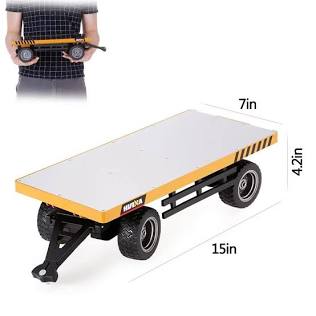 RC Pro HUINA Professional RC Flatbed Trailer Friendly Hobbies