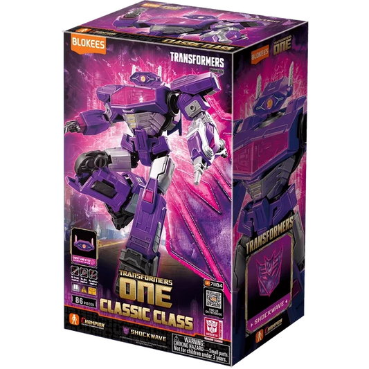 Transformers Classic Class 18 Transformers One Shockwave Blokees