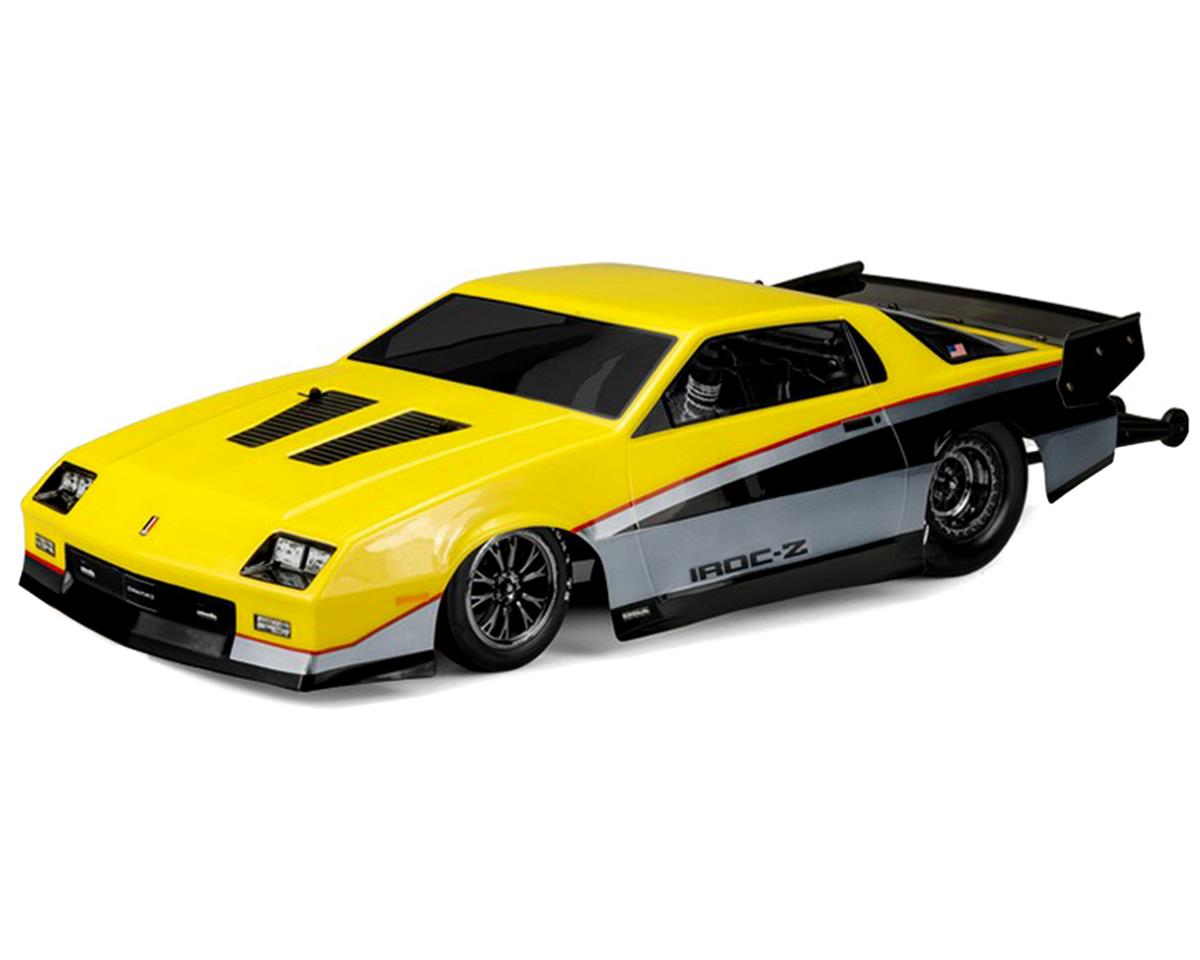 JConcepts 1987 Chevy Camaro IROC Drag Racing Body (Clear) Amain Hobbies