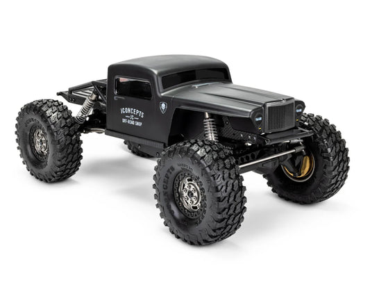 JConcepts: Anvil 1/10 Rock Crawler Pre-Trimmed Body (12.3") (Cab Only) (Clear) (JCO0492)